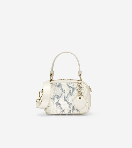 ColeHaan-Mini Boston Bag-u05358-Ivory Roccia