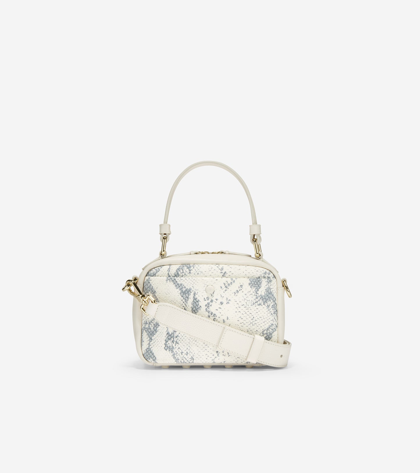 ColeHaan-Mini Boston Bag-u05358-Ivory Roccia