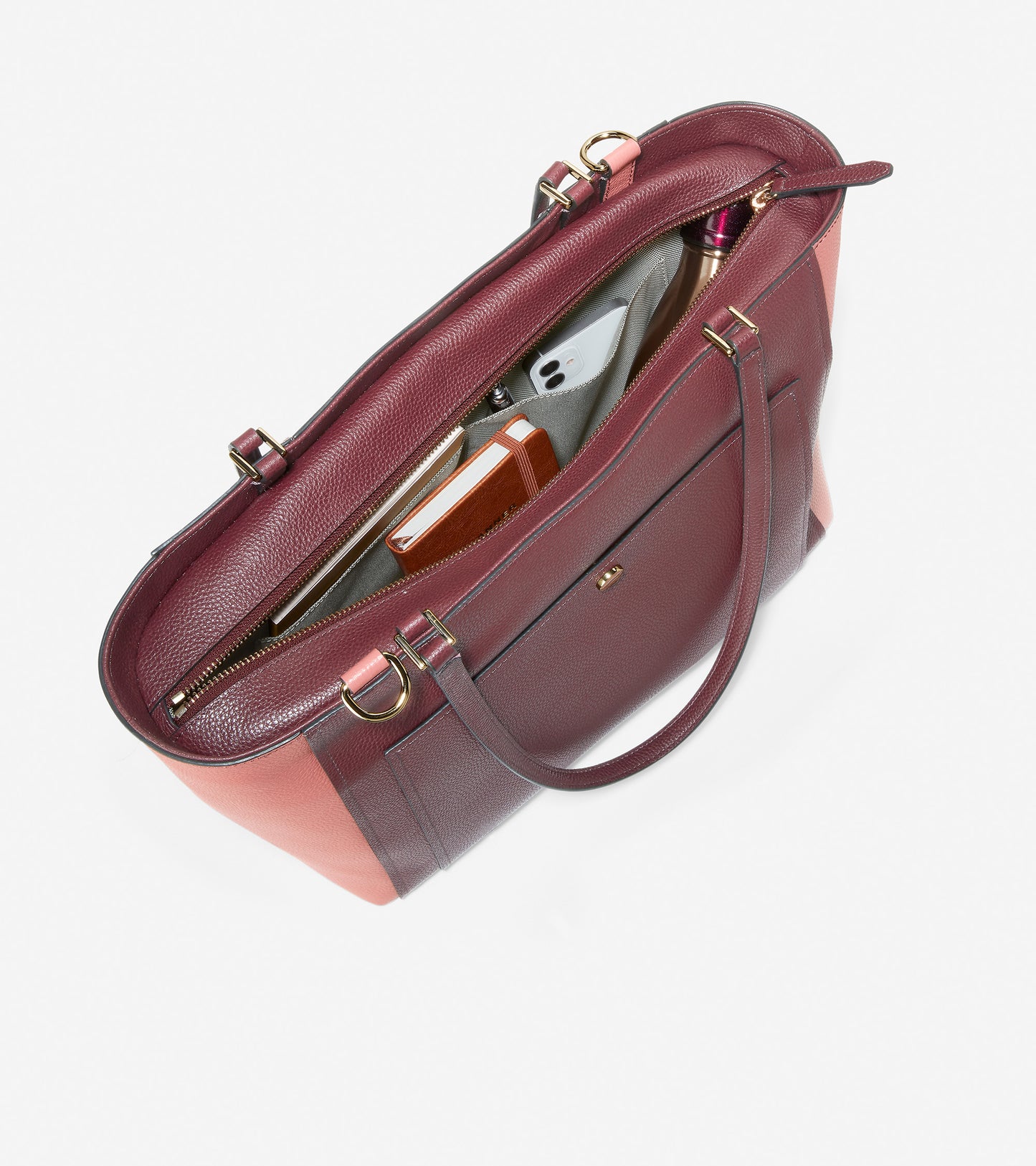 U05751-Carryall Tote-Black Garnet