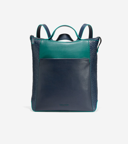 U06045-Grand Ambition Convertible Backpack-Blue Combo