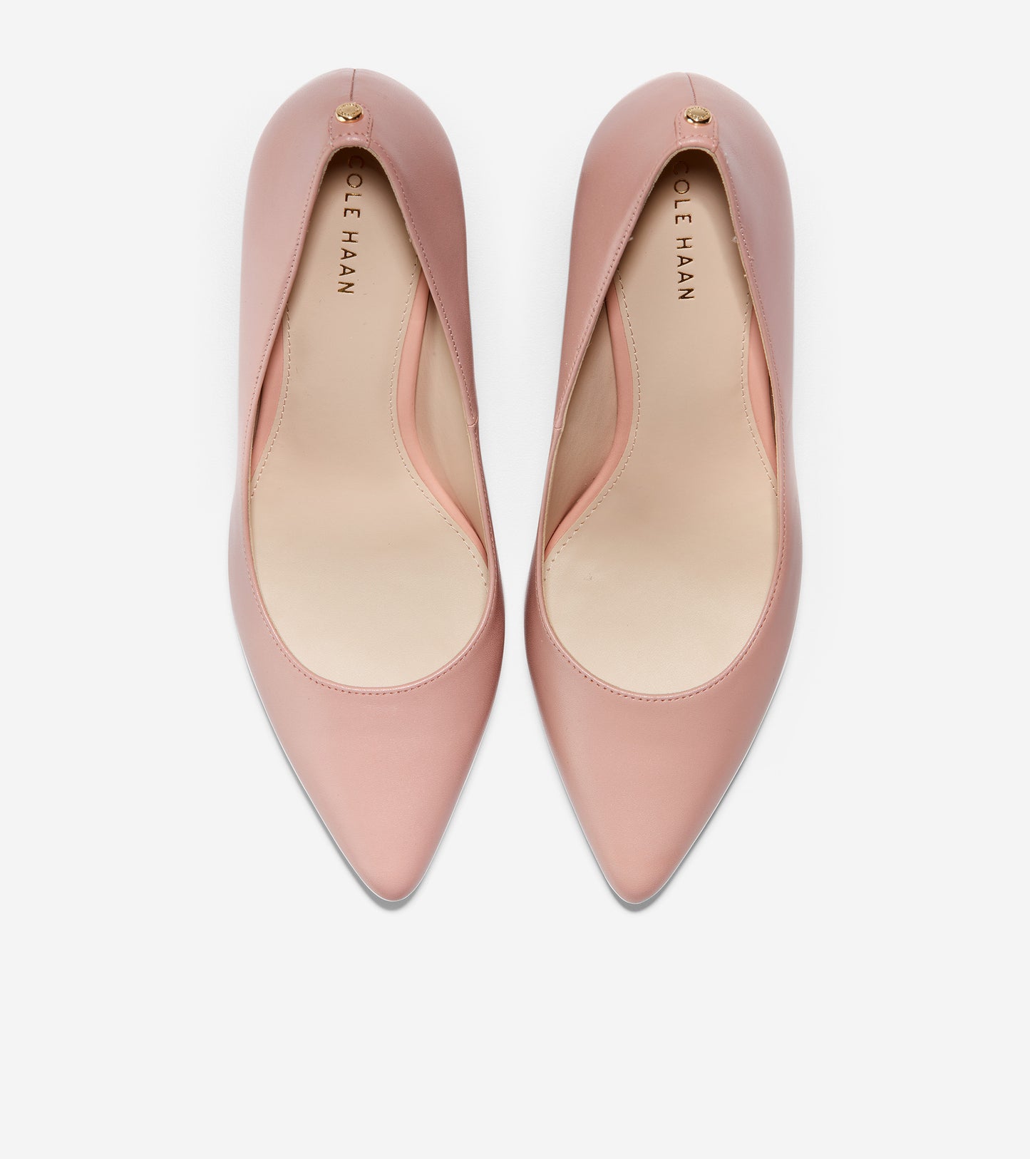 ColeHaan-Gemma Logo Pump -w12378-Misty Rose Leather