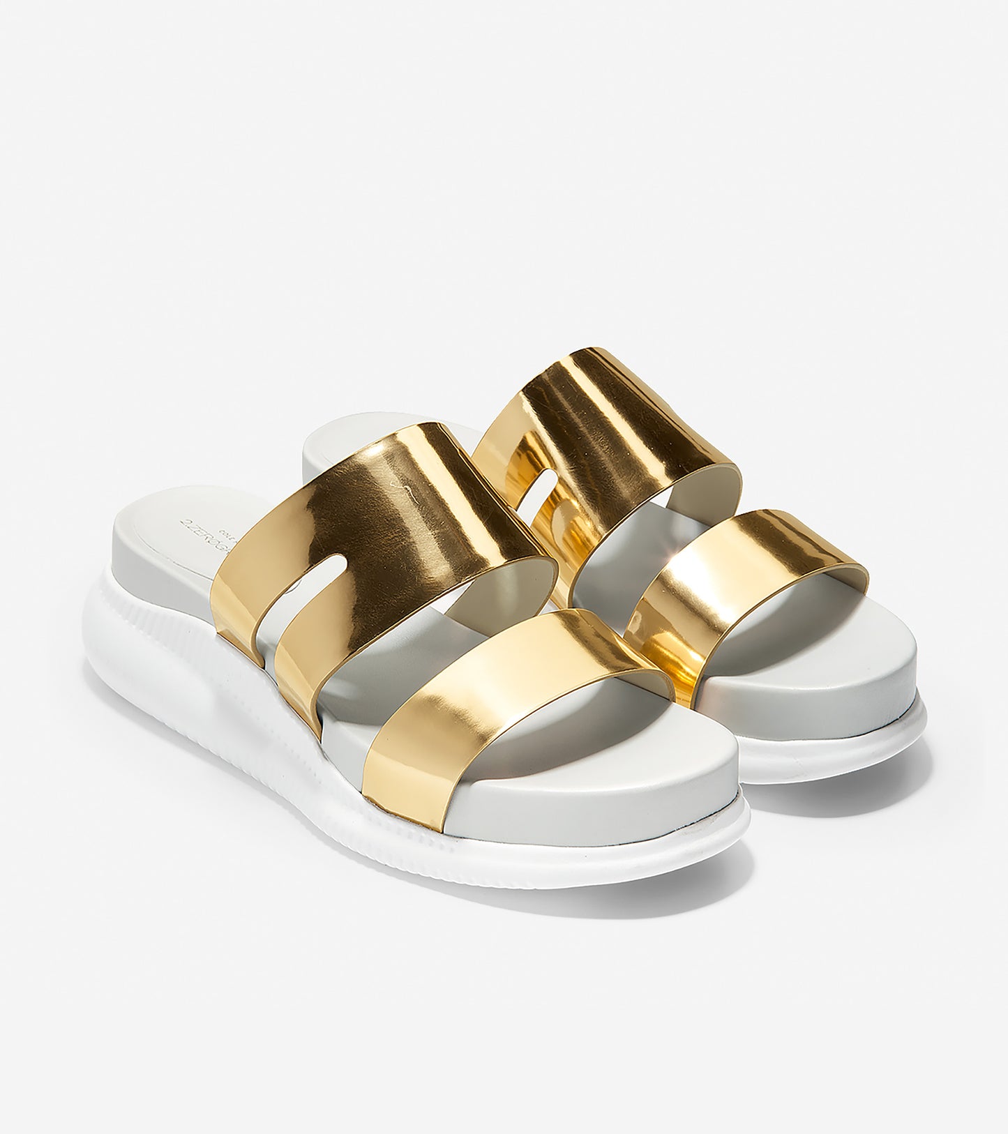 ColeHaan-2.Zerøgrand Slotted Slide Sandal -w13320-Gold Metallic Leather-glacier Grey