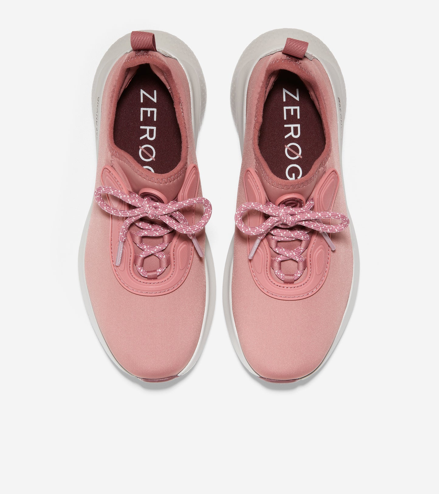 ZERØGRAND Changepace Lace Up Sneaker-W24084-Ch New Rose / Dove / Ivory / Black