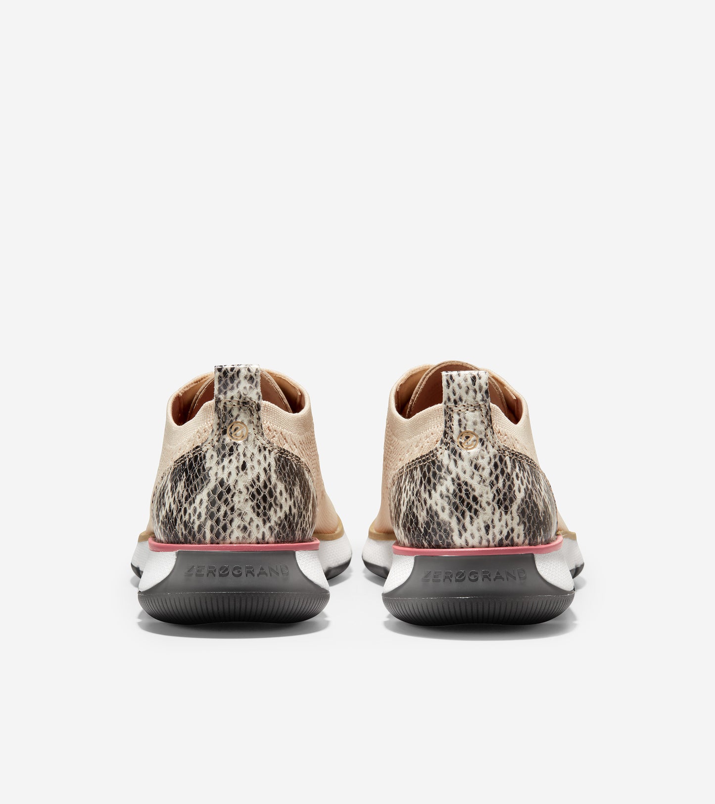 ColeHaan-4.ZERØGRAND Oxford-w24233-Ch Oat Knit / Naga Snake Heel Overlay / Ch New Rose Heel Clip / Natural Welt/ Ivory Midsole