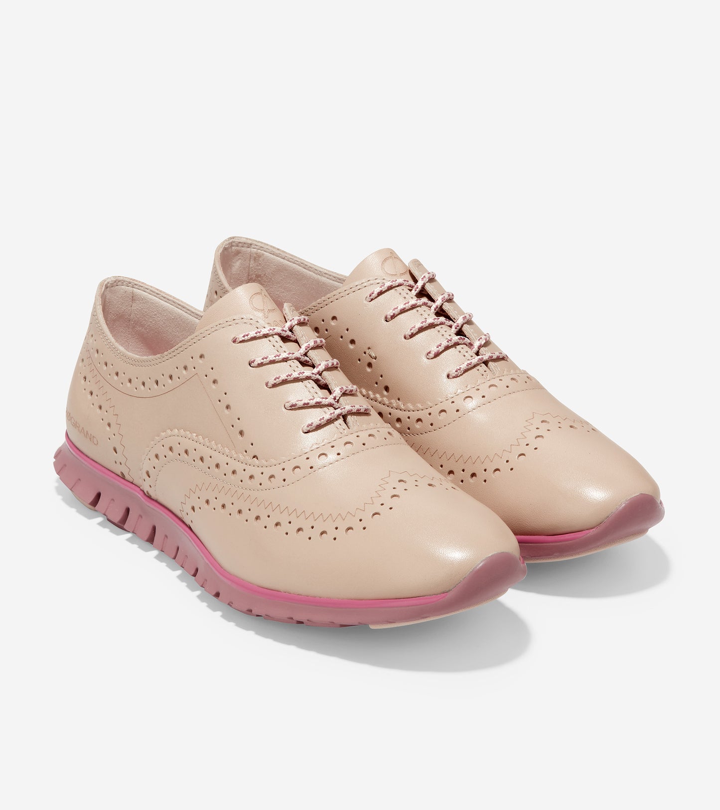 zerogrand wing ox closed hole-W24576-Ch Oat Leather / Fuschia Purple Paintline / Ch New Rose Midsole / Ch Oat Rubber Pods