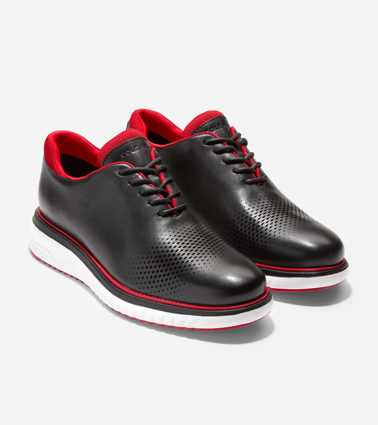ColeHaan-ZERØGRAND Eon Wingtip Oxford-c33958-Black-Tango Red