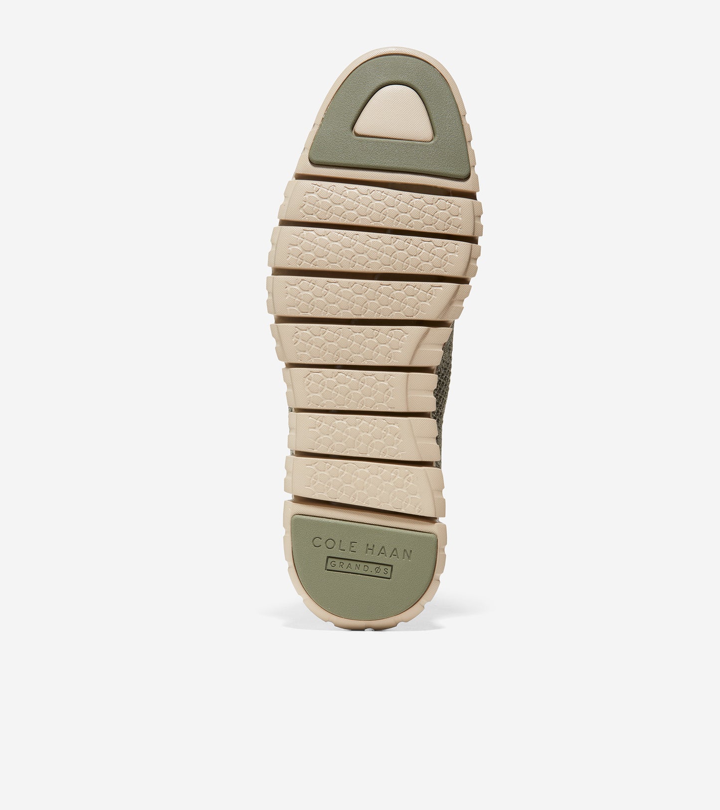c35426-ZERØGRAND Wingtip Oxford-Dusty Olive Stitchlite™