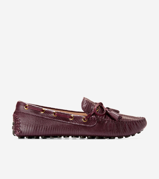 W34024:CH BLACK GARNET LIZARD PRT LTR