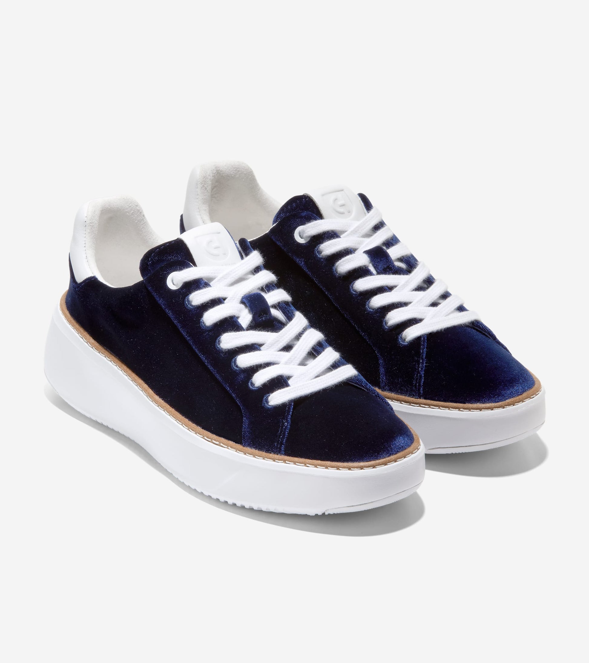 W31510:NAVY BLAZER VELVET/OPTIC WHITE