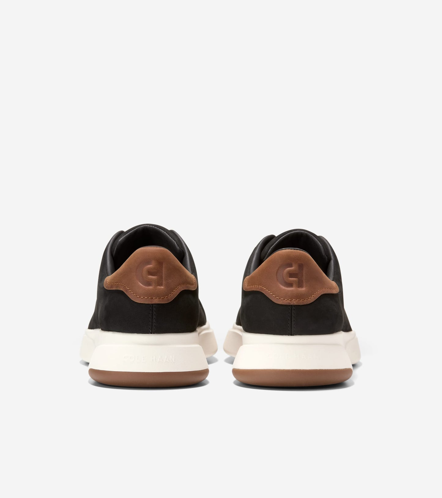 C42750:BLACK NUBUCK / BRITISH TAN / IVORY
