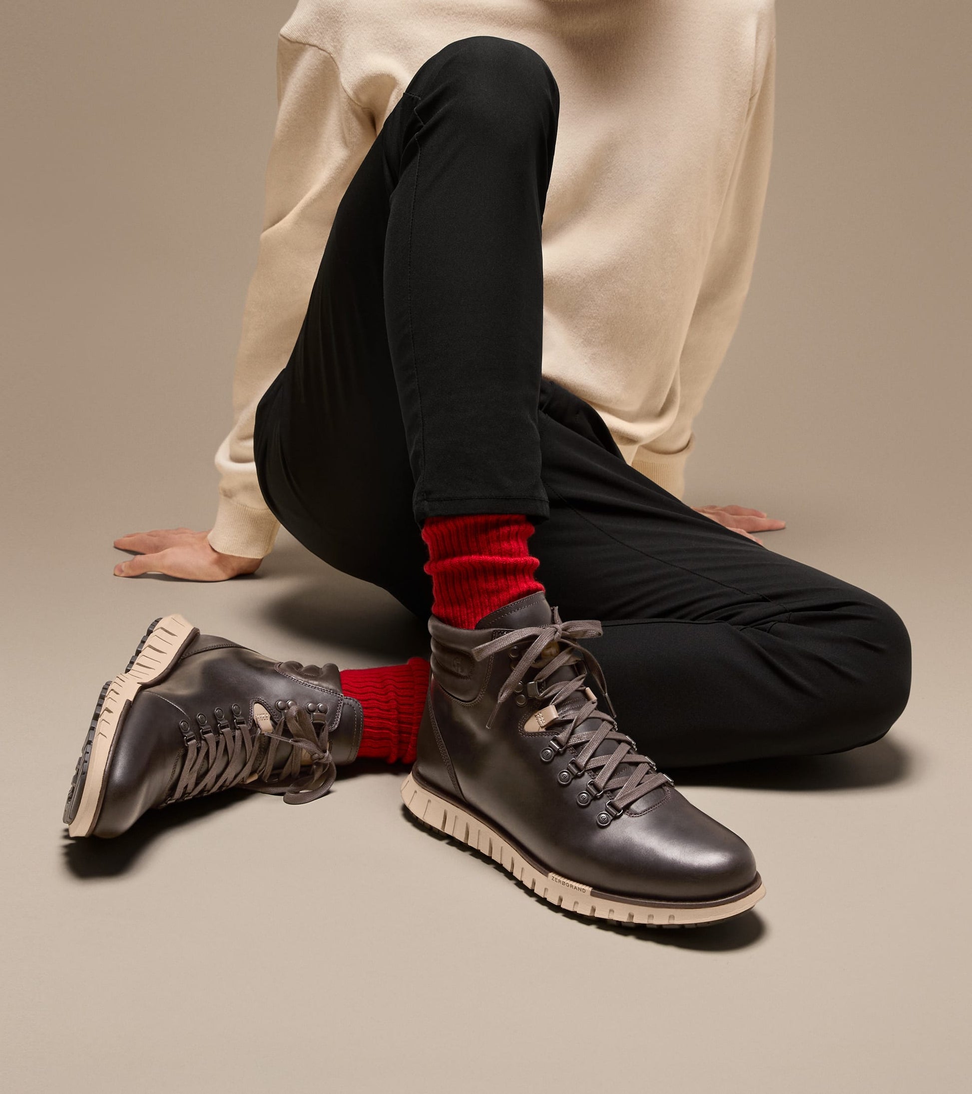 Men's ZERØGRAND Remastered Waterproof Hiking Boots – Cole Haan