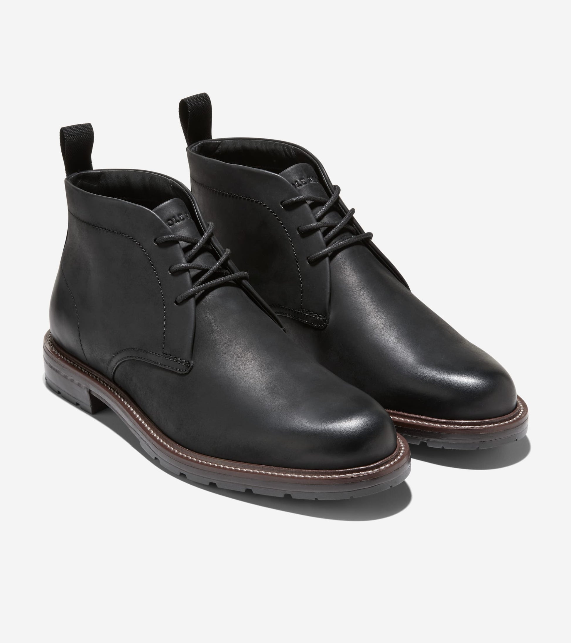 C41518:BLACK NUBUCK / DARK NATURAL/DARK NATURAL WP