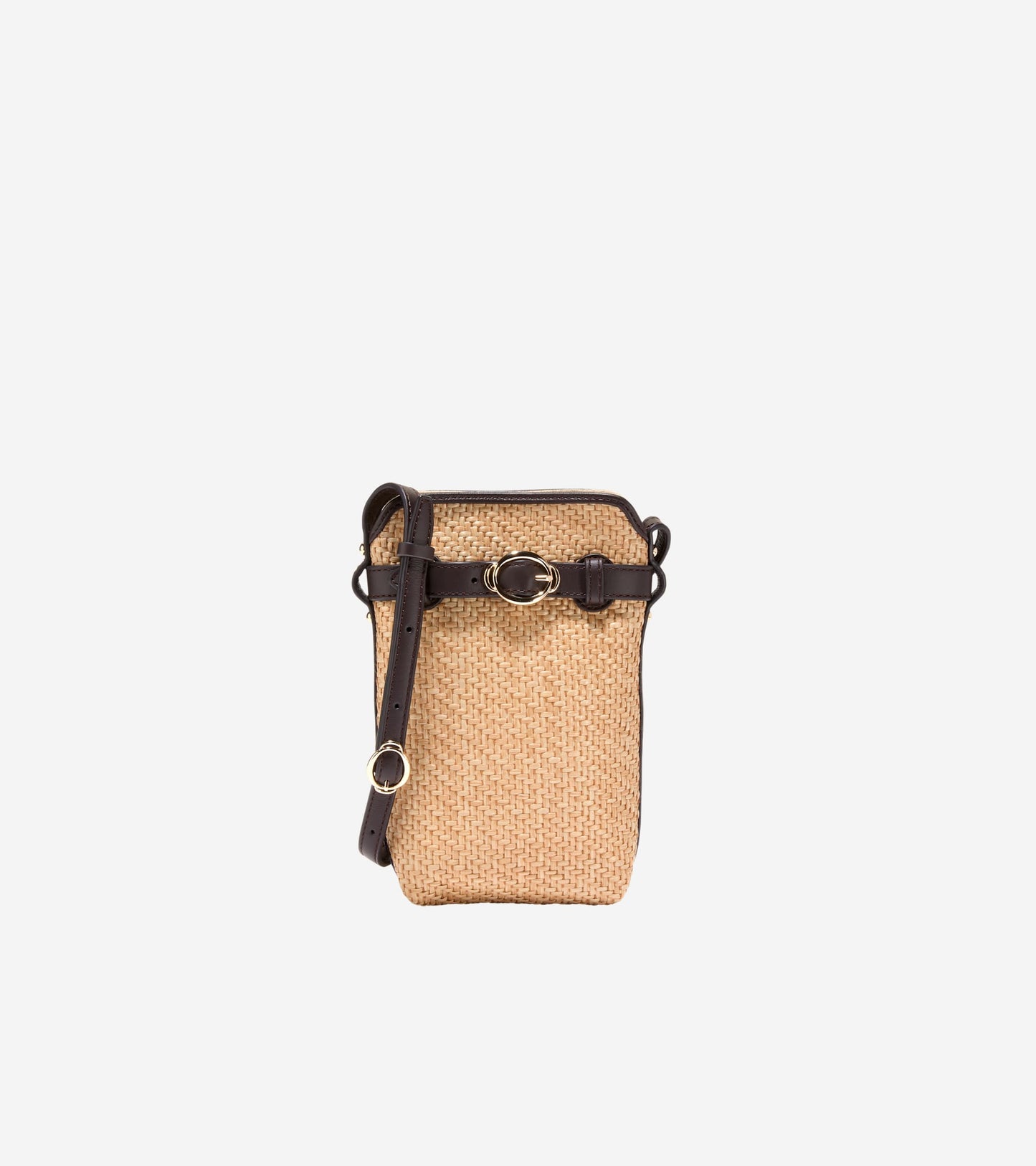 U08698:NATURAL RAFFIA / DARK CHOCOLATE:0000