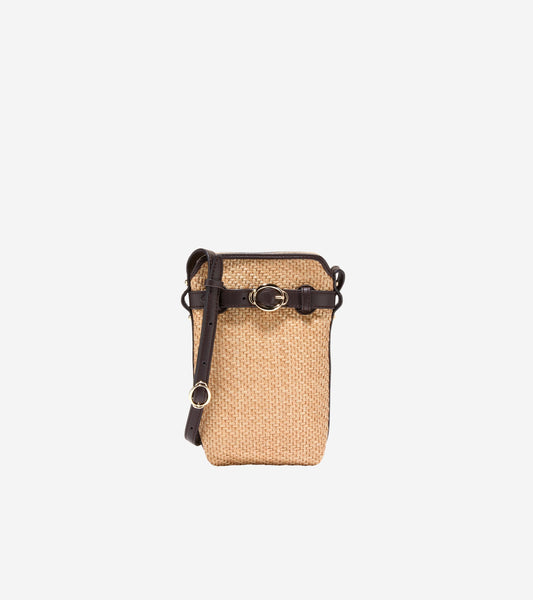 U08698:NATURAL RAFFIA / DARK CHOCOLATE:0000