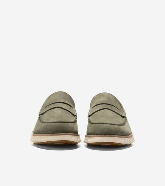 C42513:DUSTY OLIVE NUBUCK / NATURAL / ANGRORA