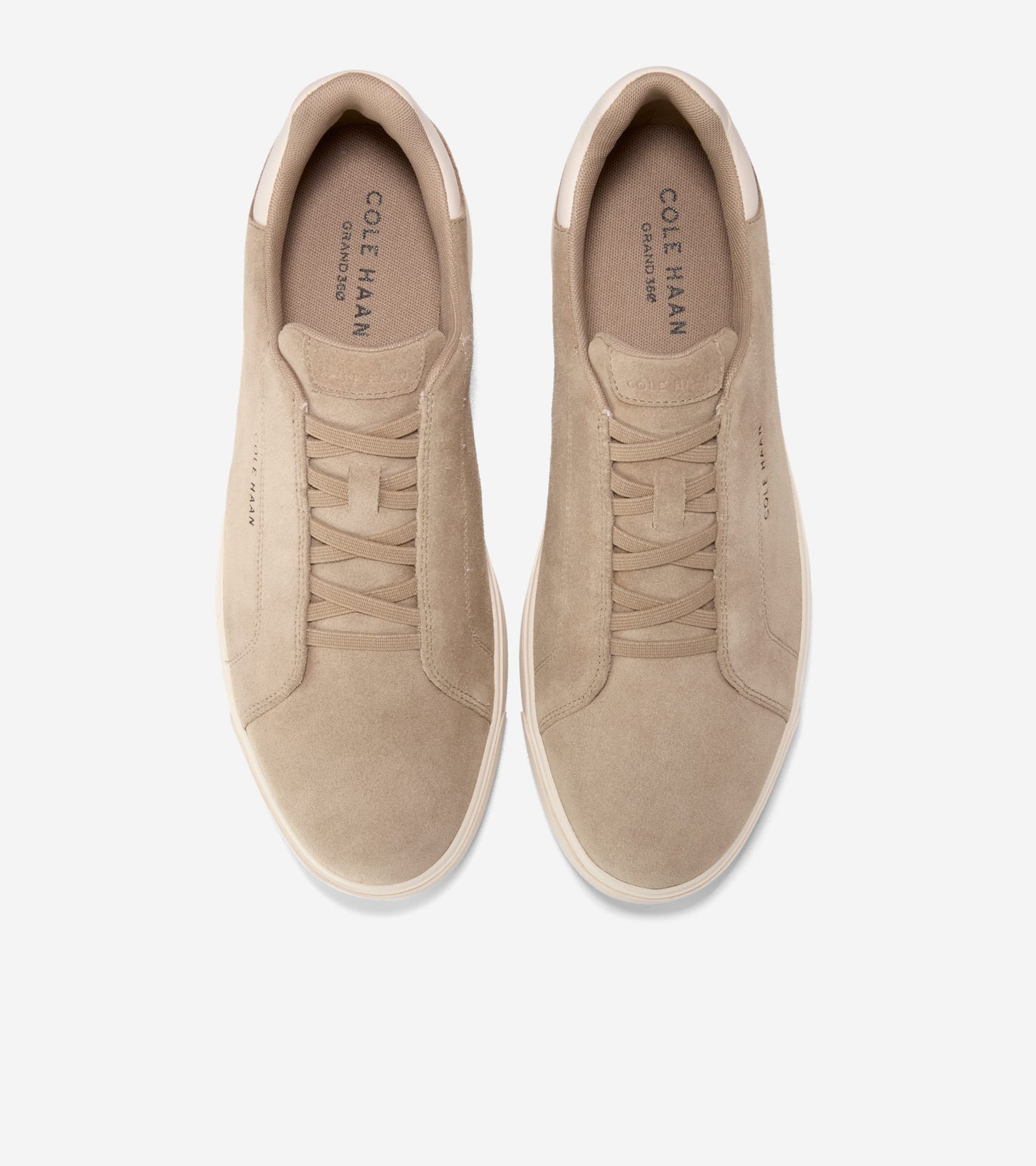 C40667:BIRCH BEIGE SUEDE / IVORY