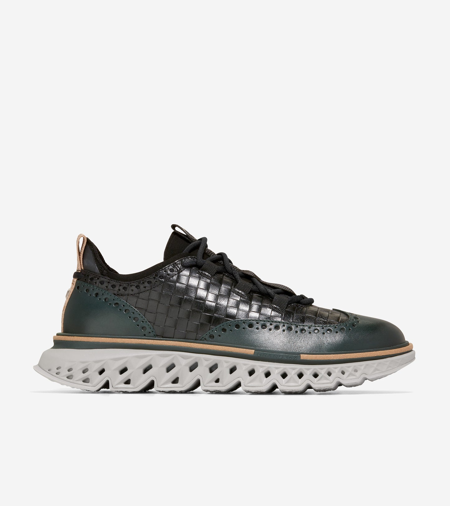 Men's 5.ZERØGRAND Wingtip Oxford - Style C37570 - Angle A
