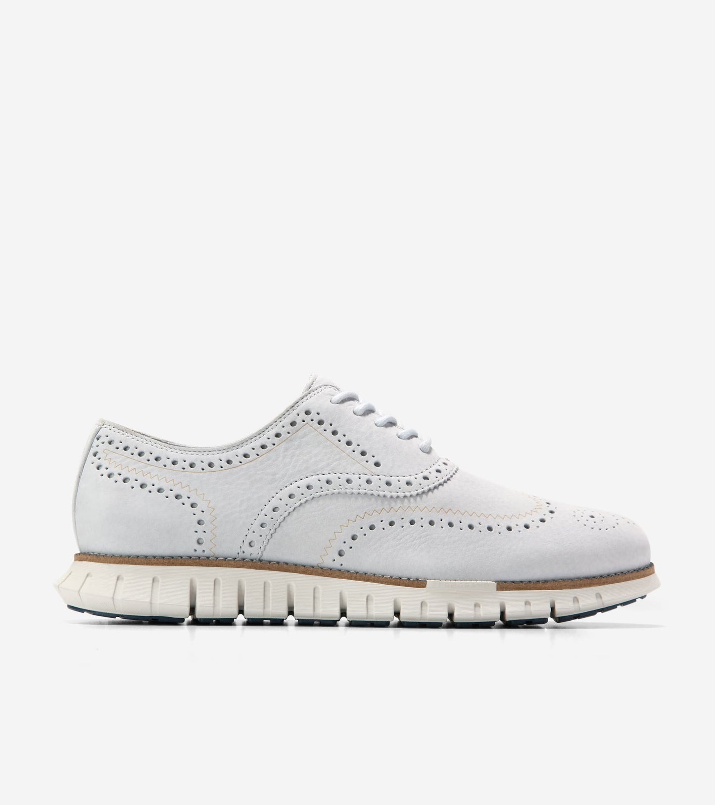 Men's ZERØGRAND Remastered Wingtip Oxfords - Style C39743 - Angle A