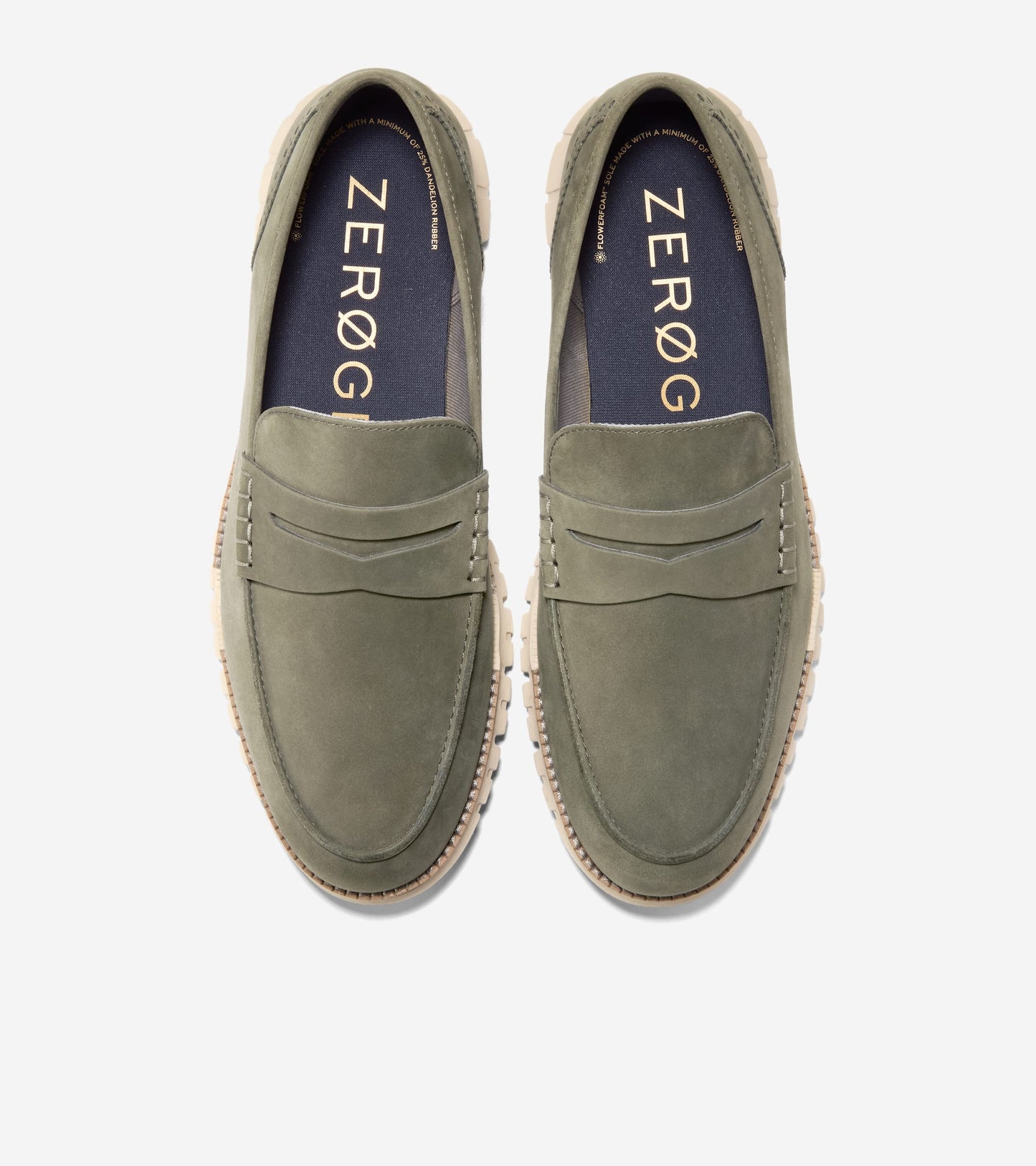 Men's ZERØGRAND Remastered Penny Loafers - Style C42513 - Angle D