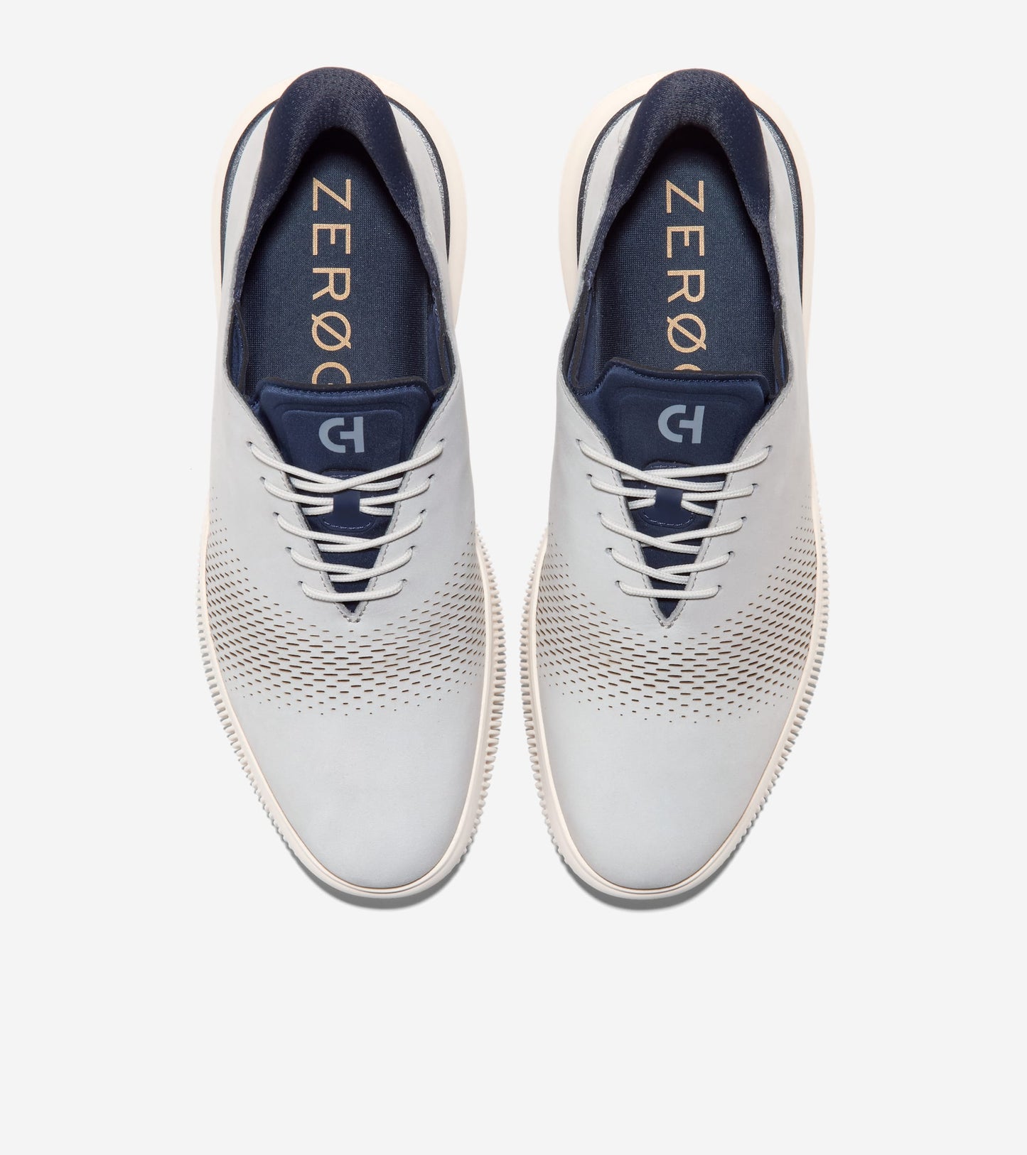Men's 6.ZERØGRAND Laser Quick-On Oxfords - Style C43258 - Angle D