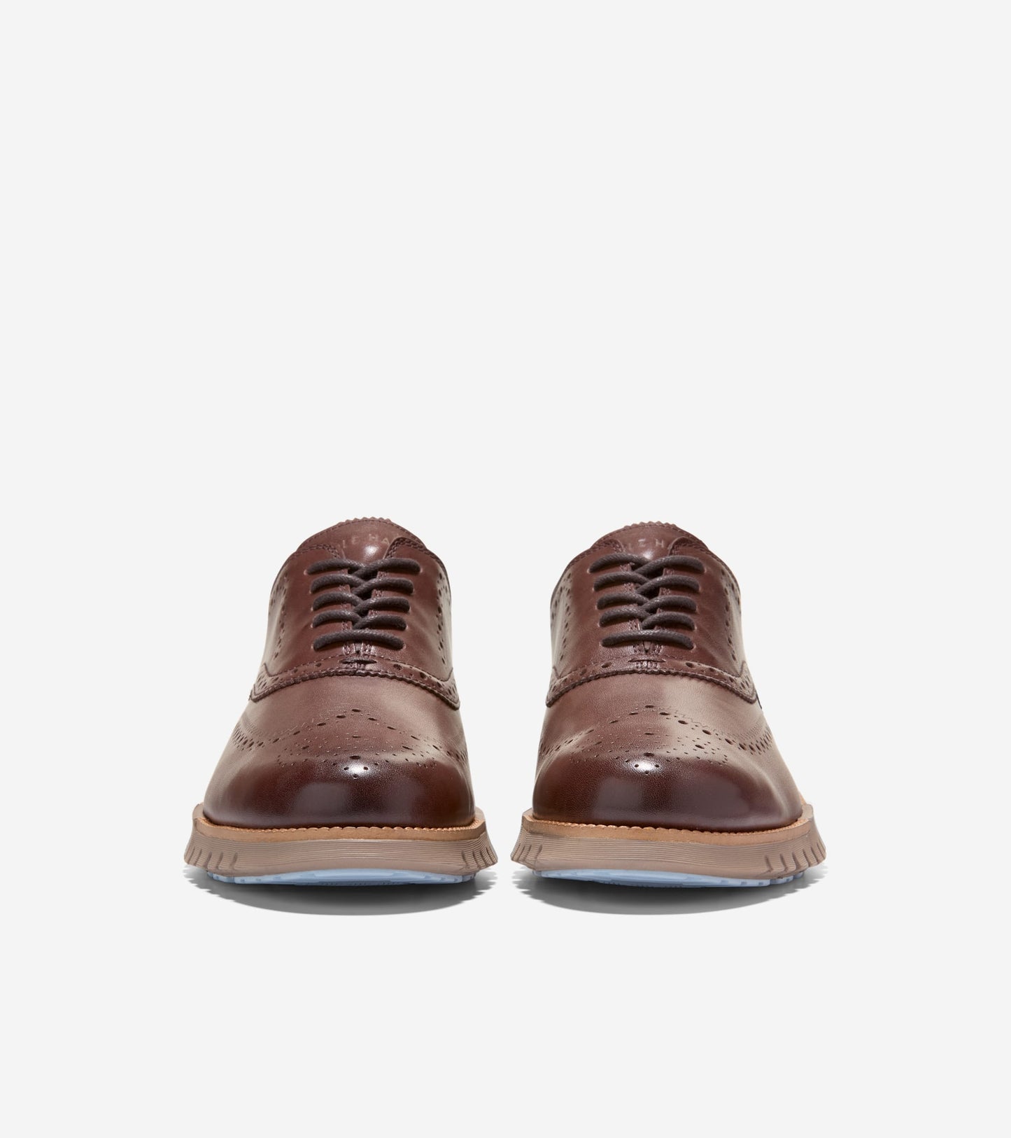 Men's ZERØGRAND Remastered Wingtip Oxfords - Style C45383 - Angle B
