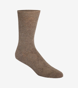 1Pk Textured Argyle Dress Crew