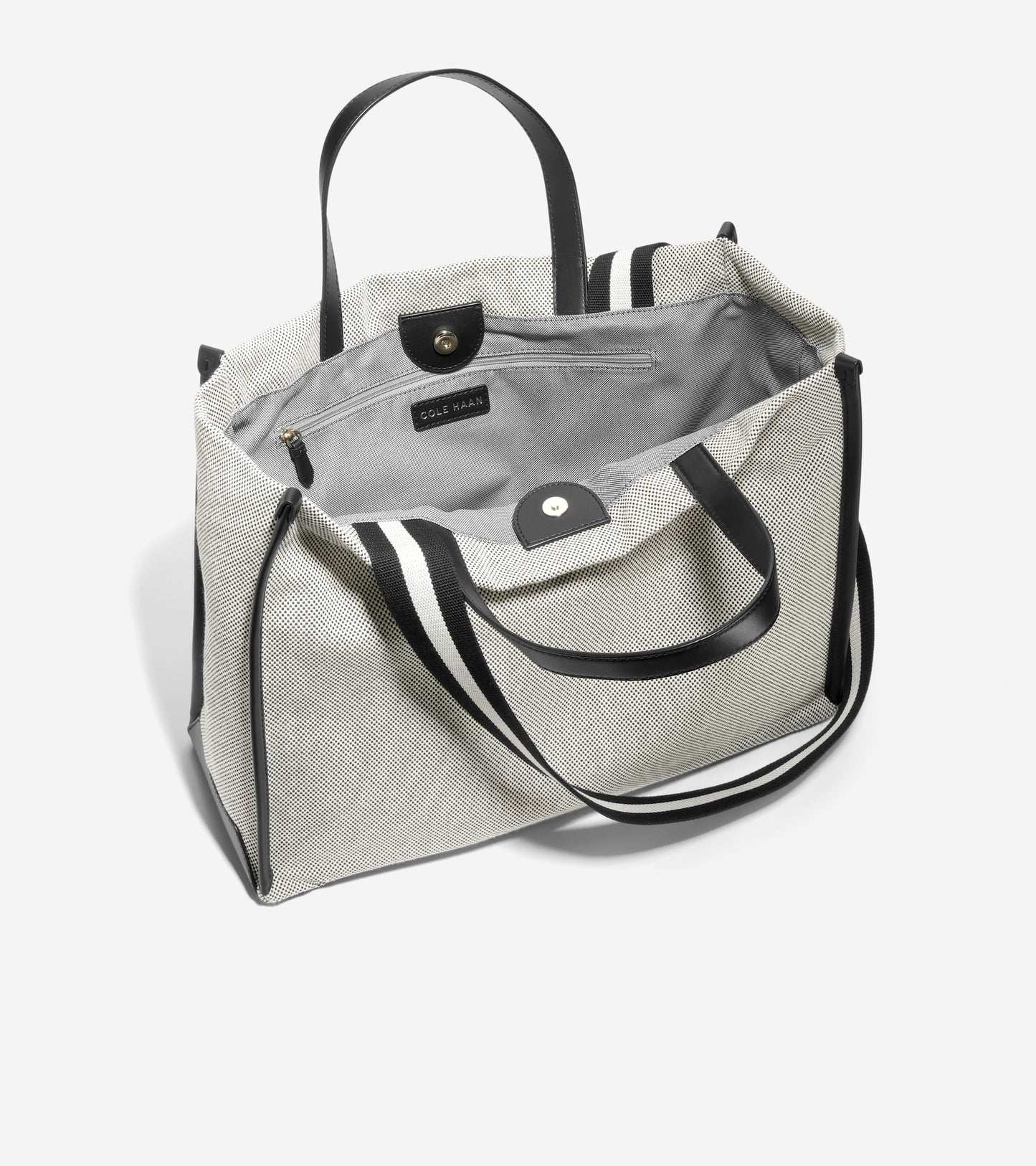 Montecito Canvas Tote Bag - Style U07660 - Angle D