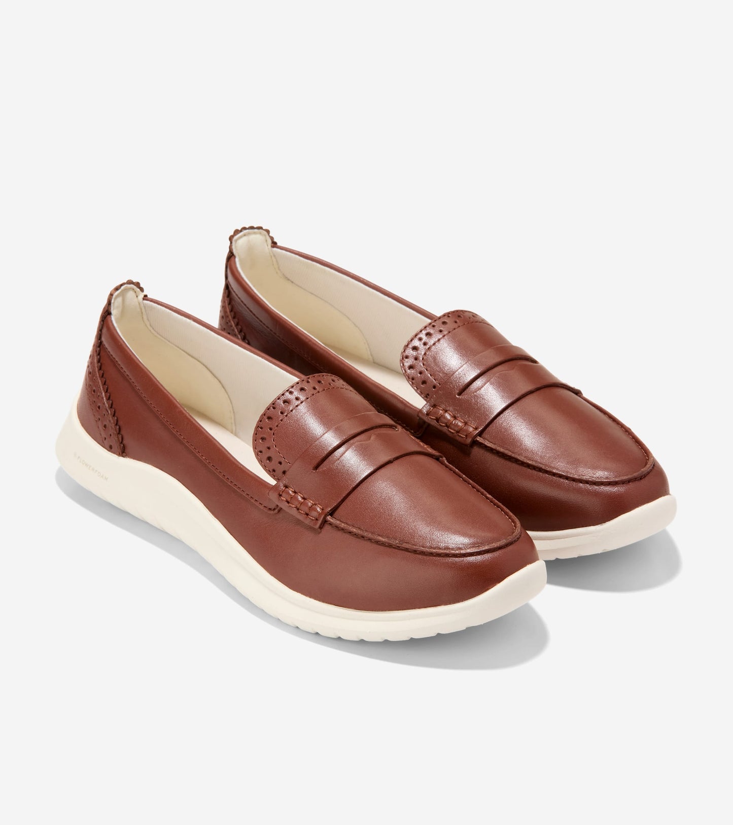 zerogrand meritt leather loafers