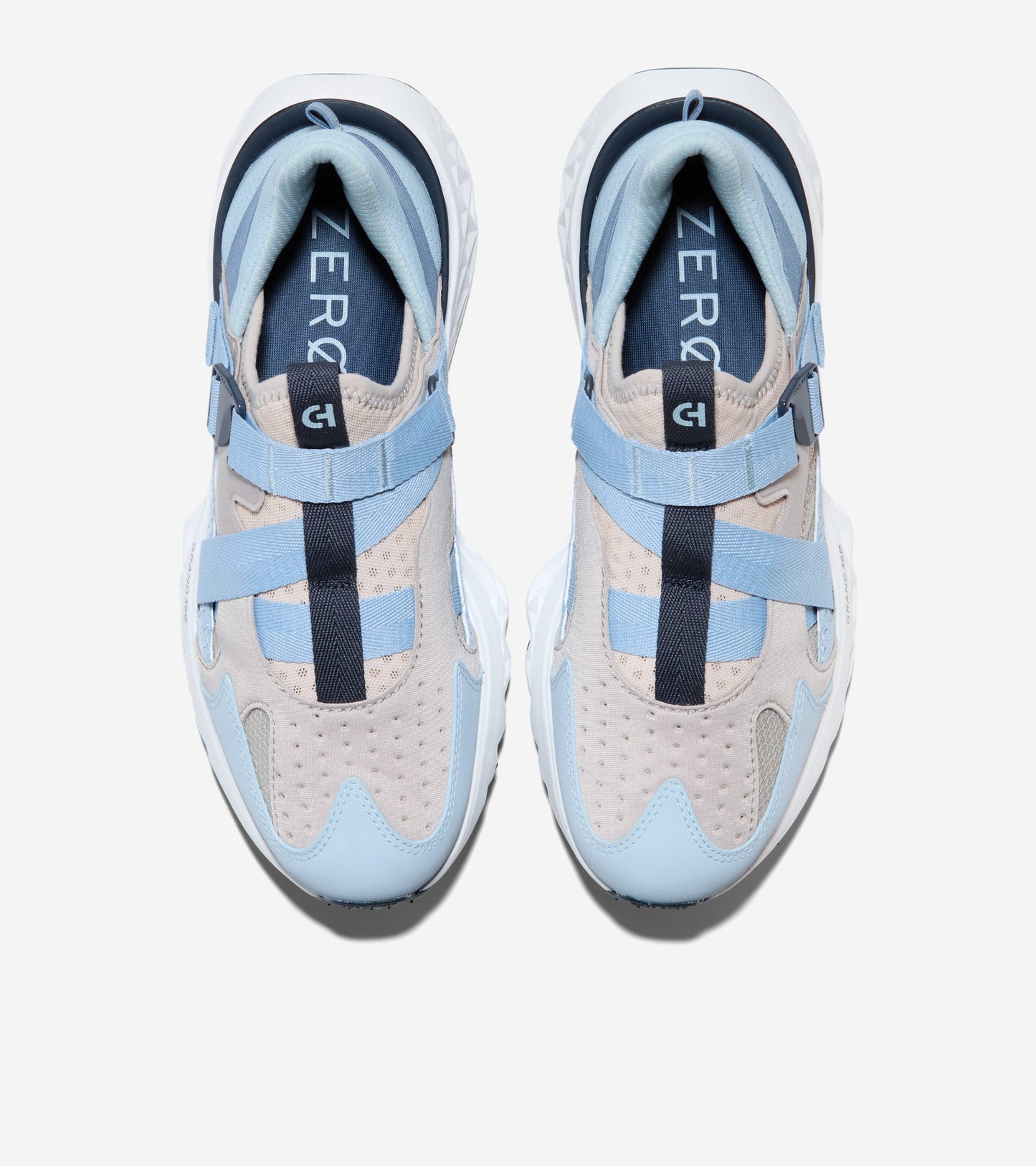 Women's 5.ZERØGRAND Monk Strap Running Shoes - Style W31449 - Angle D