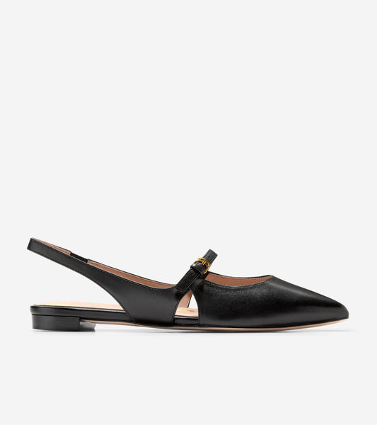 anya slingback flat