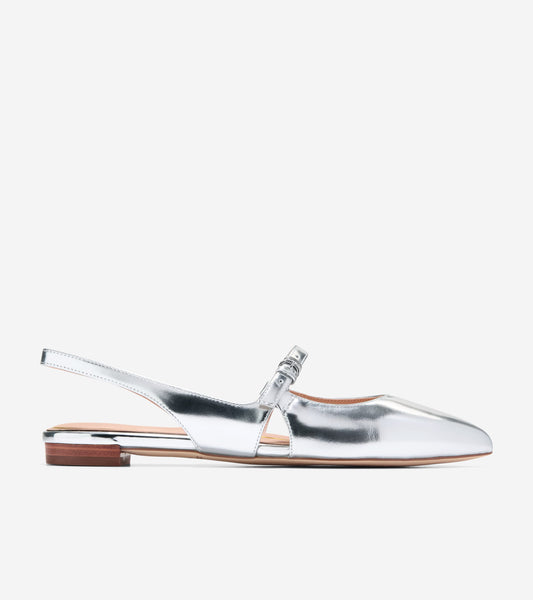 anya slingback flat