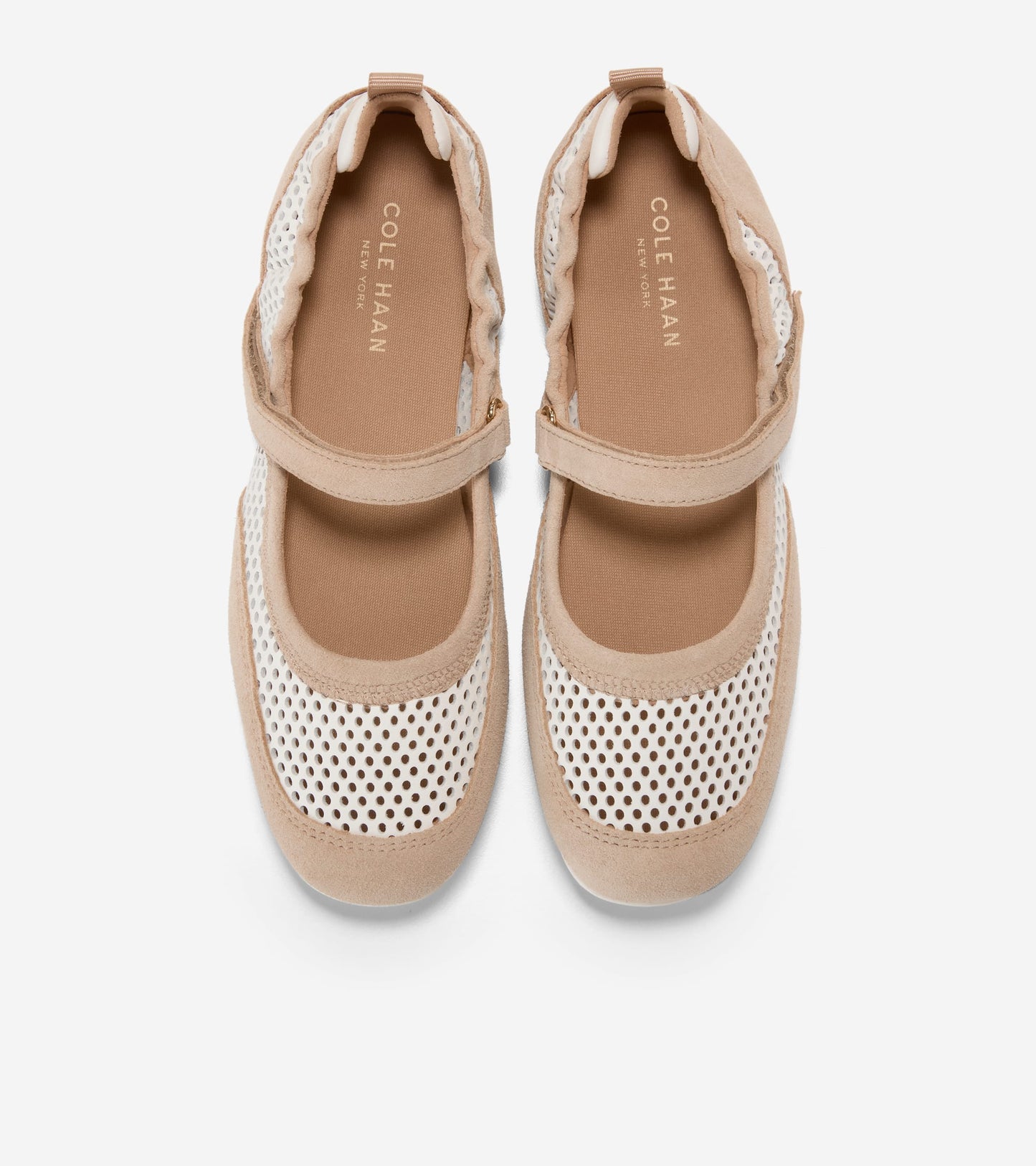 Women's GrandPrø Travina Mary Jane Ballet Flats - Style W36383 - Angle D