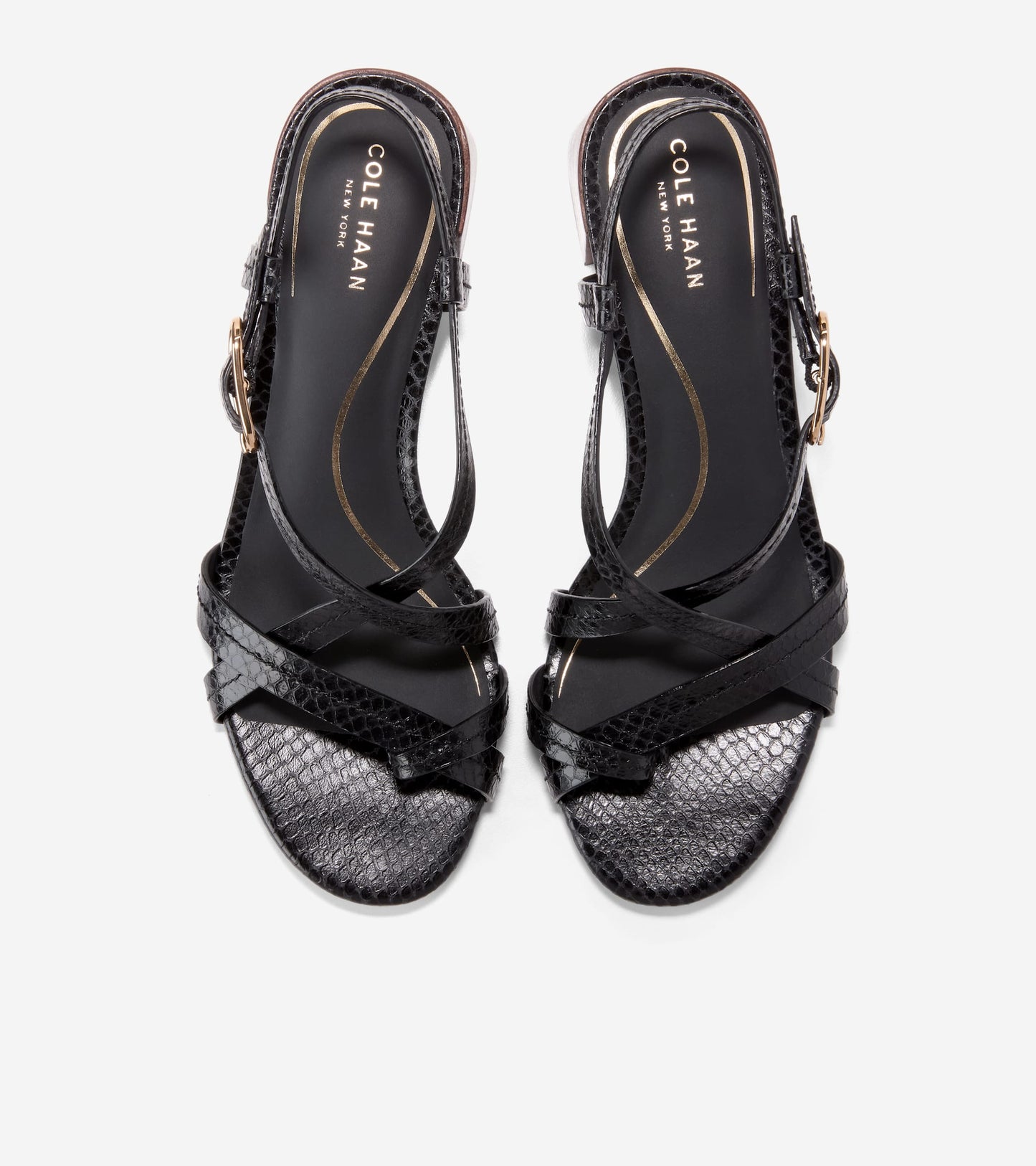 Women's Dillon Block Heel Thong Sandals - Style W36595 - Angle D