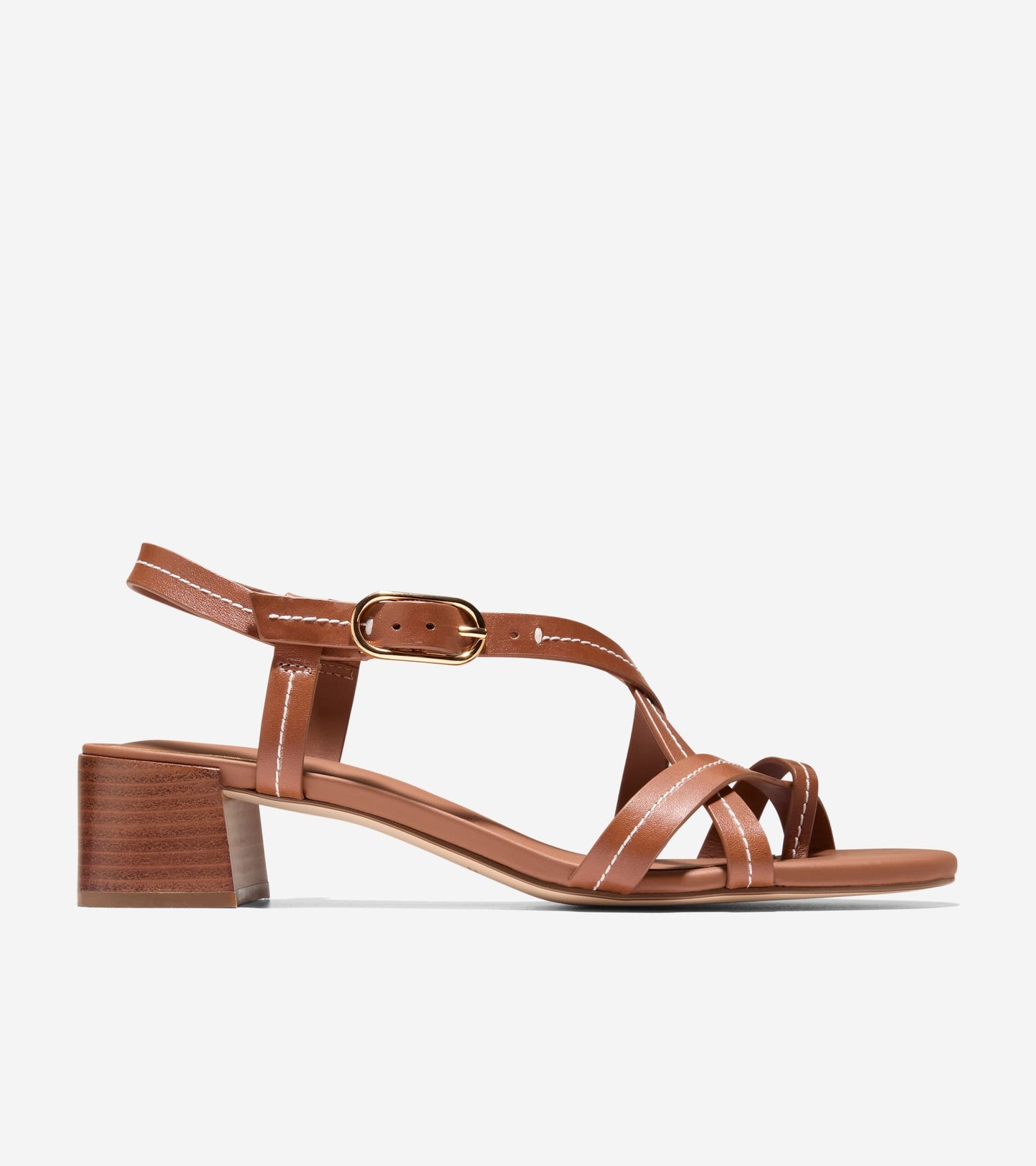 Women's Dillon Block Heel Thong Sandals - Style W36596 - Angle A