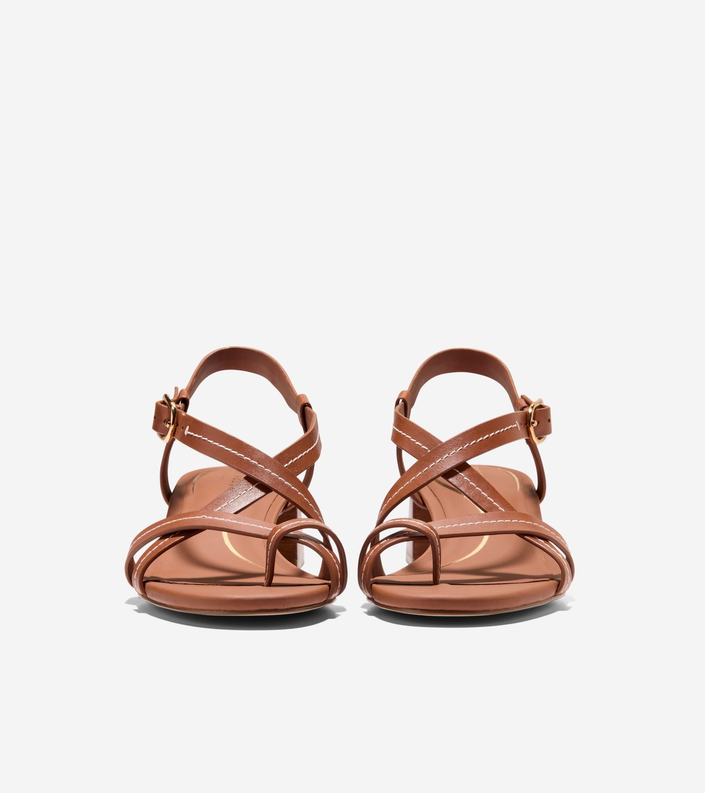 Women's Dillon Block Heel Thong Sandals - Style W36596 - Angle B