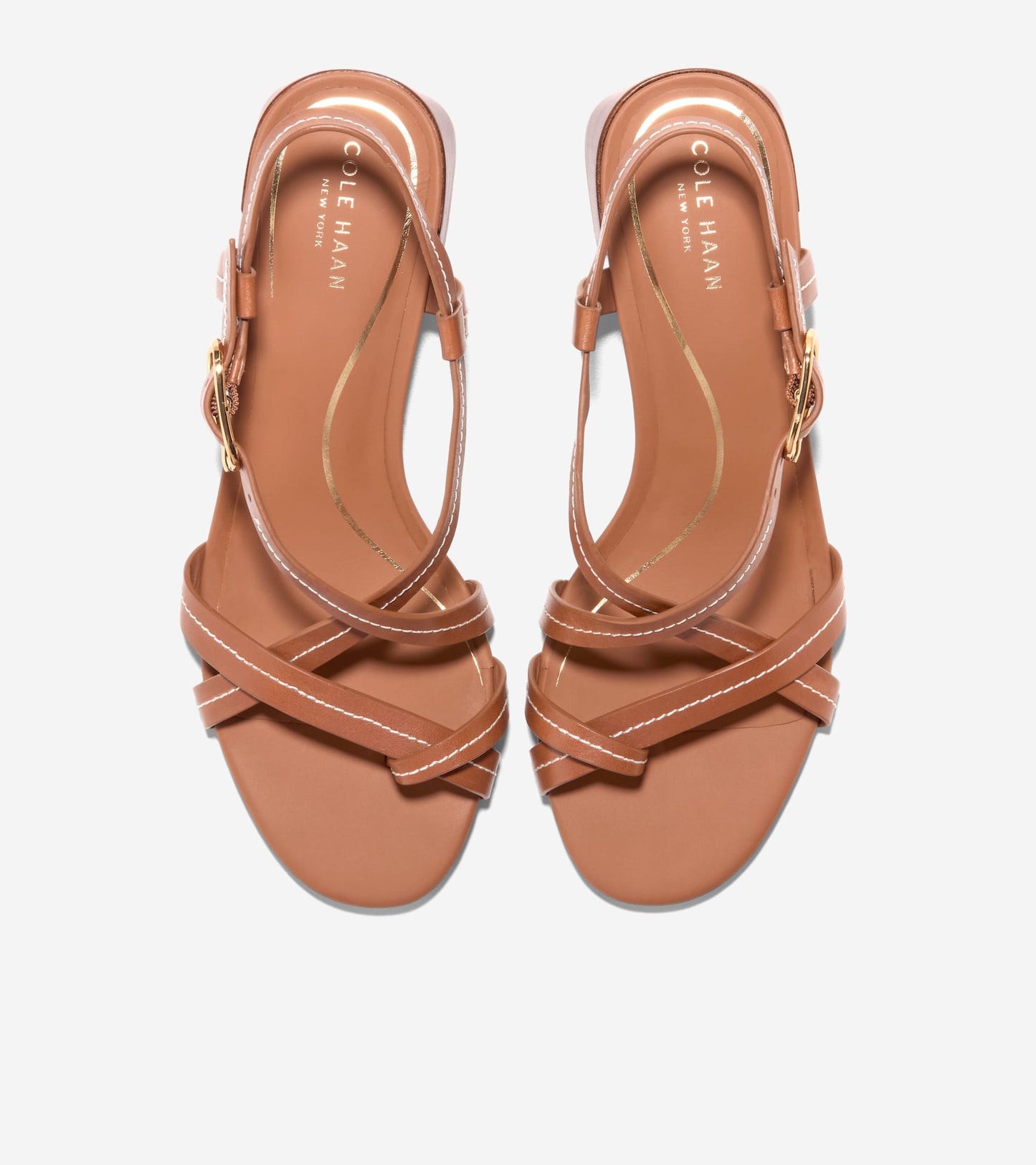 Women's Dillon Block Heel Thong Sandals - Style W36596 - Angle D