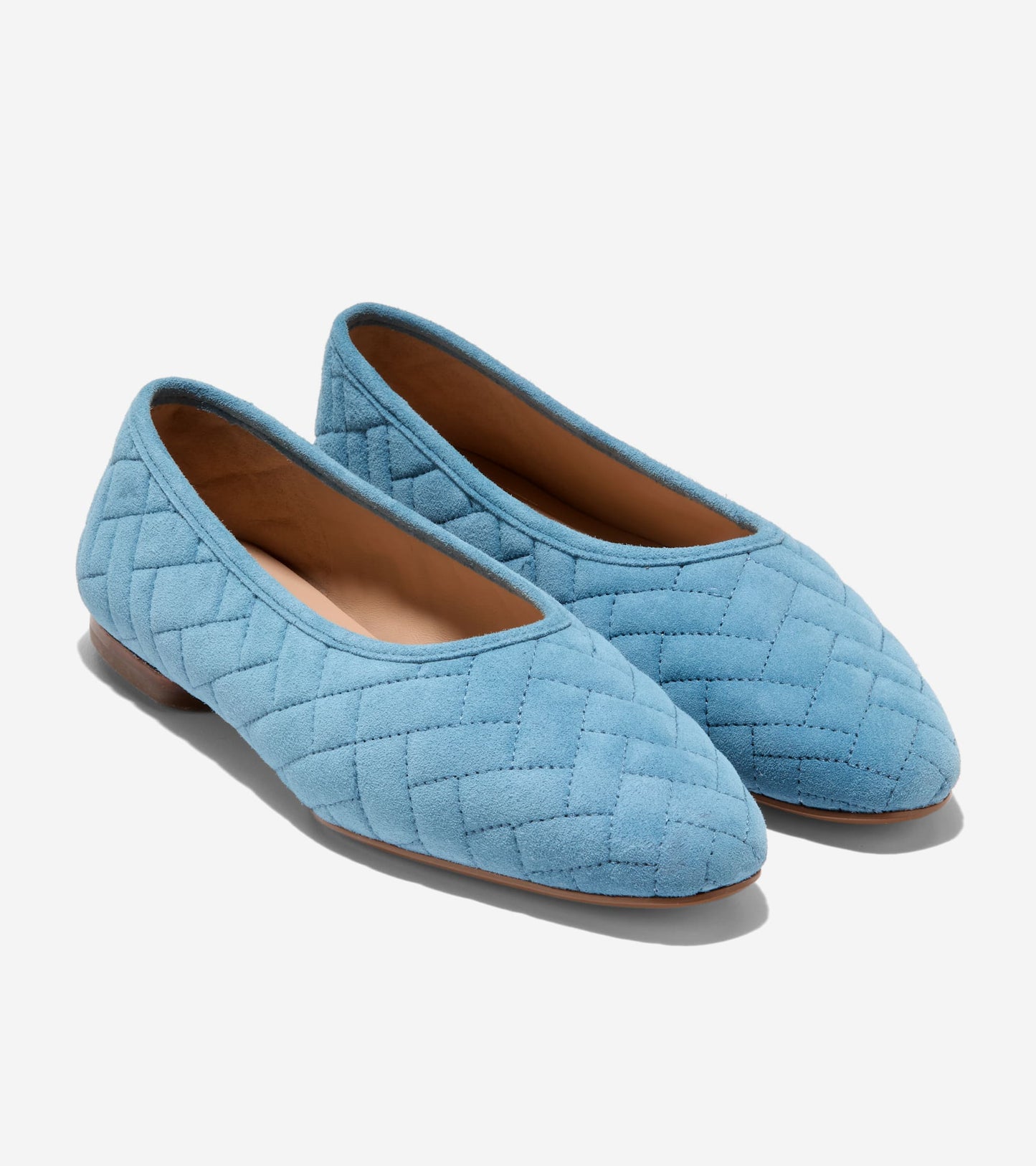 Women's Jasleen Quilted Ballet Flats - Style W36639 - Angle E