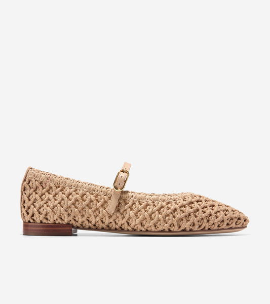 Women's Harlan Mary Jane Ballet Flats - Style W36656 - Angle A
