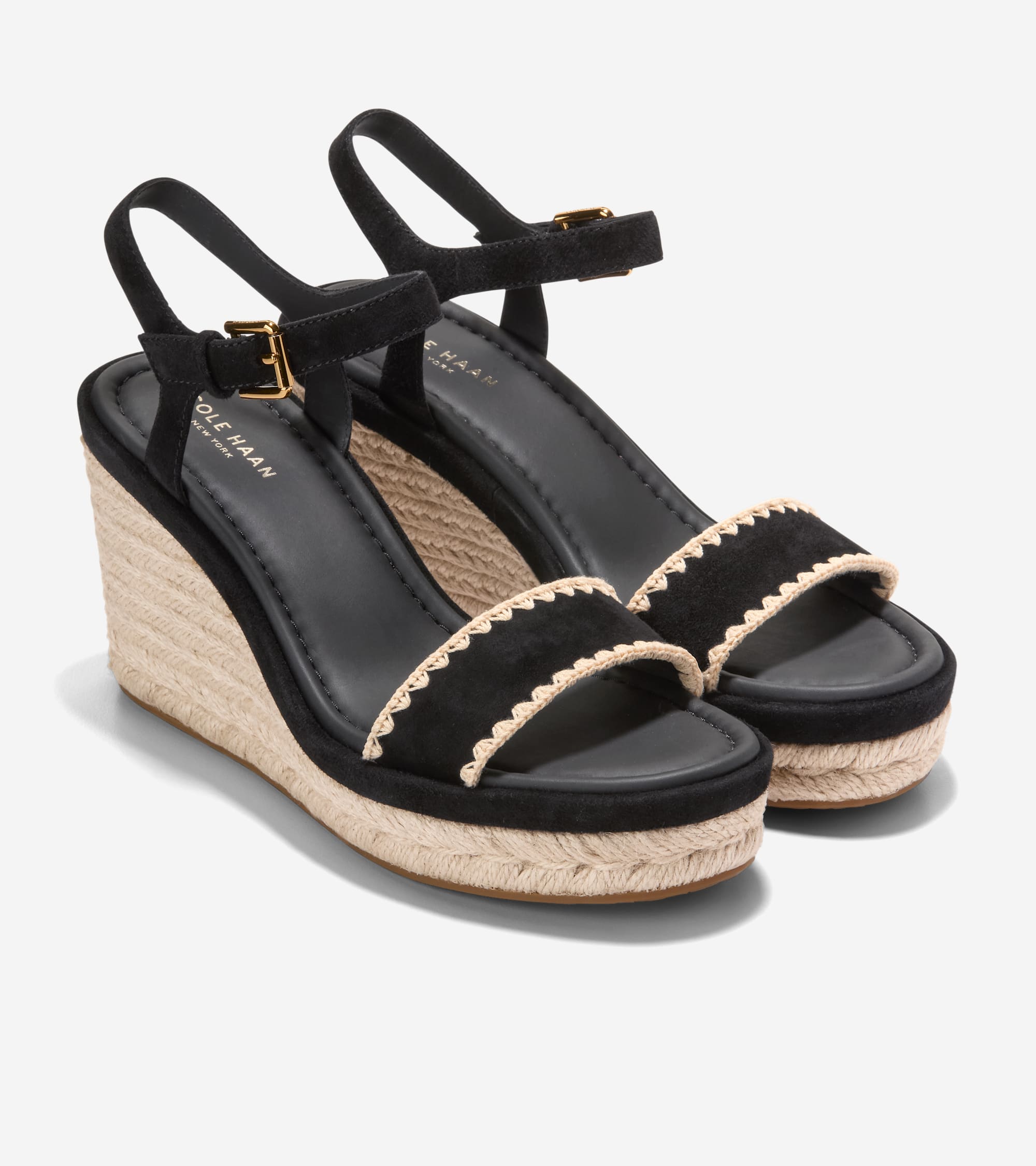 Women's Cloudfeel Asbury Espadrille Wedge Sandals – Cole Haan
