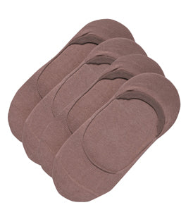2Pk Combed Cotton No Show Liner