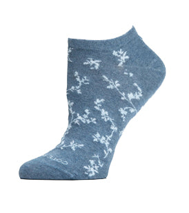 Women's Floral No Show Socks