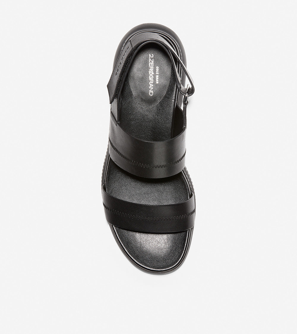 2.Zerogrand Slide Sandal 30Mm W16363 BLACK Cole Haan Saudi Arabia