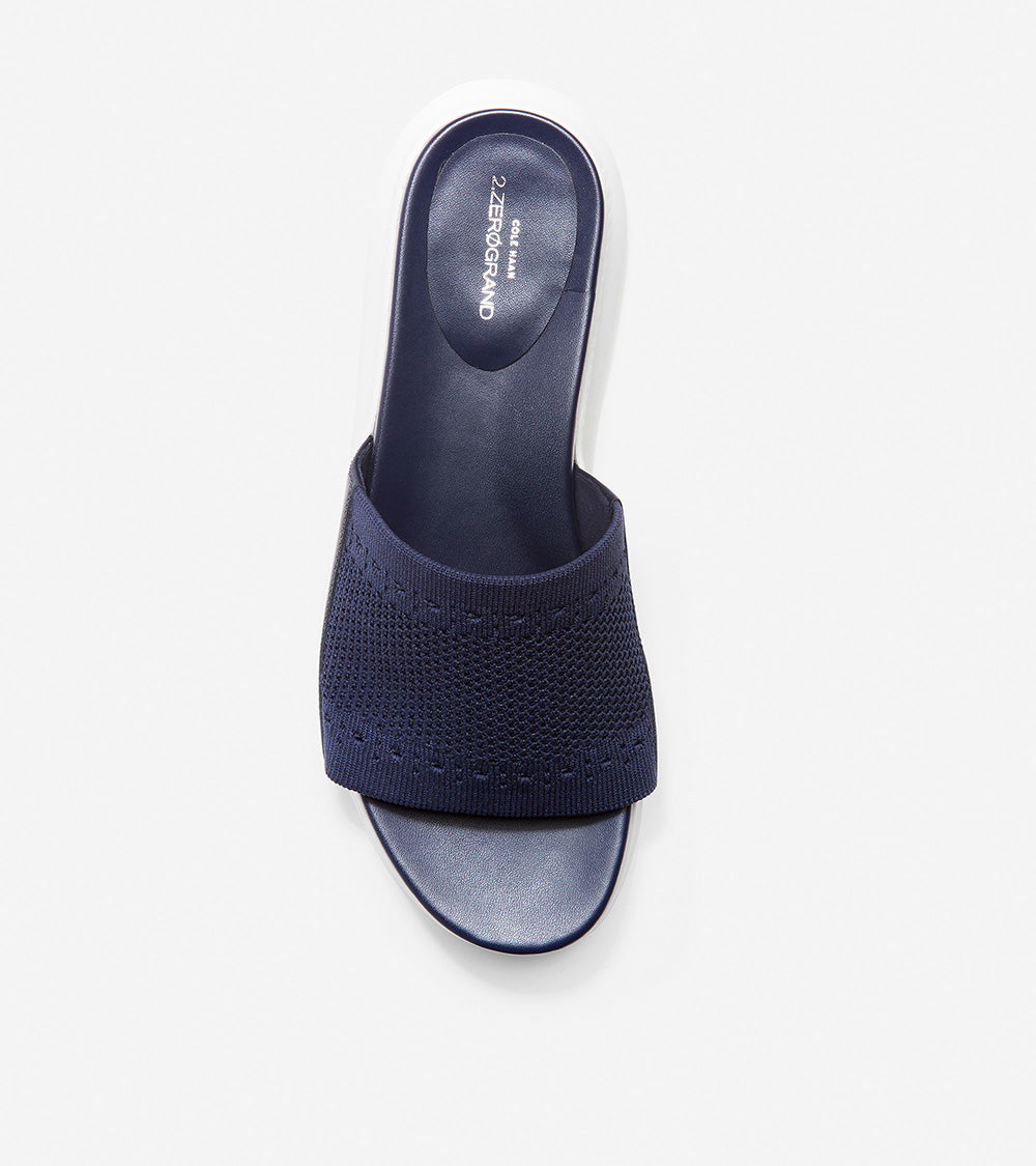 ColeHaan-2.Zerøgrand Slide Sandal (30Mm) -w12427-BLue-Gold Stitchlite™