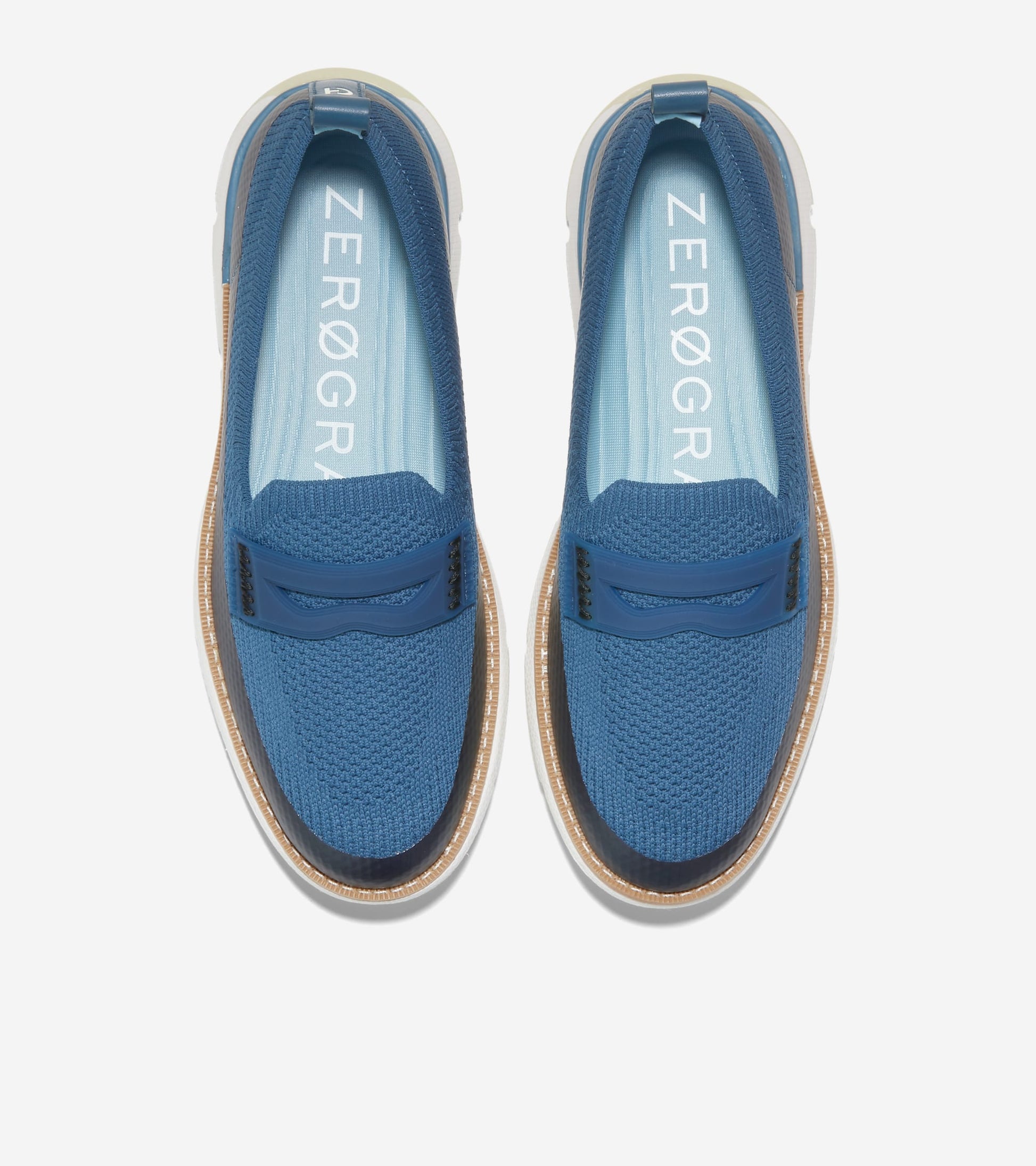 w27801-Women's 4.ZERØGRAND Loafer-Blue