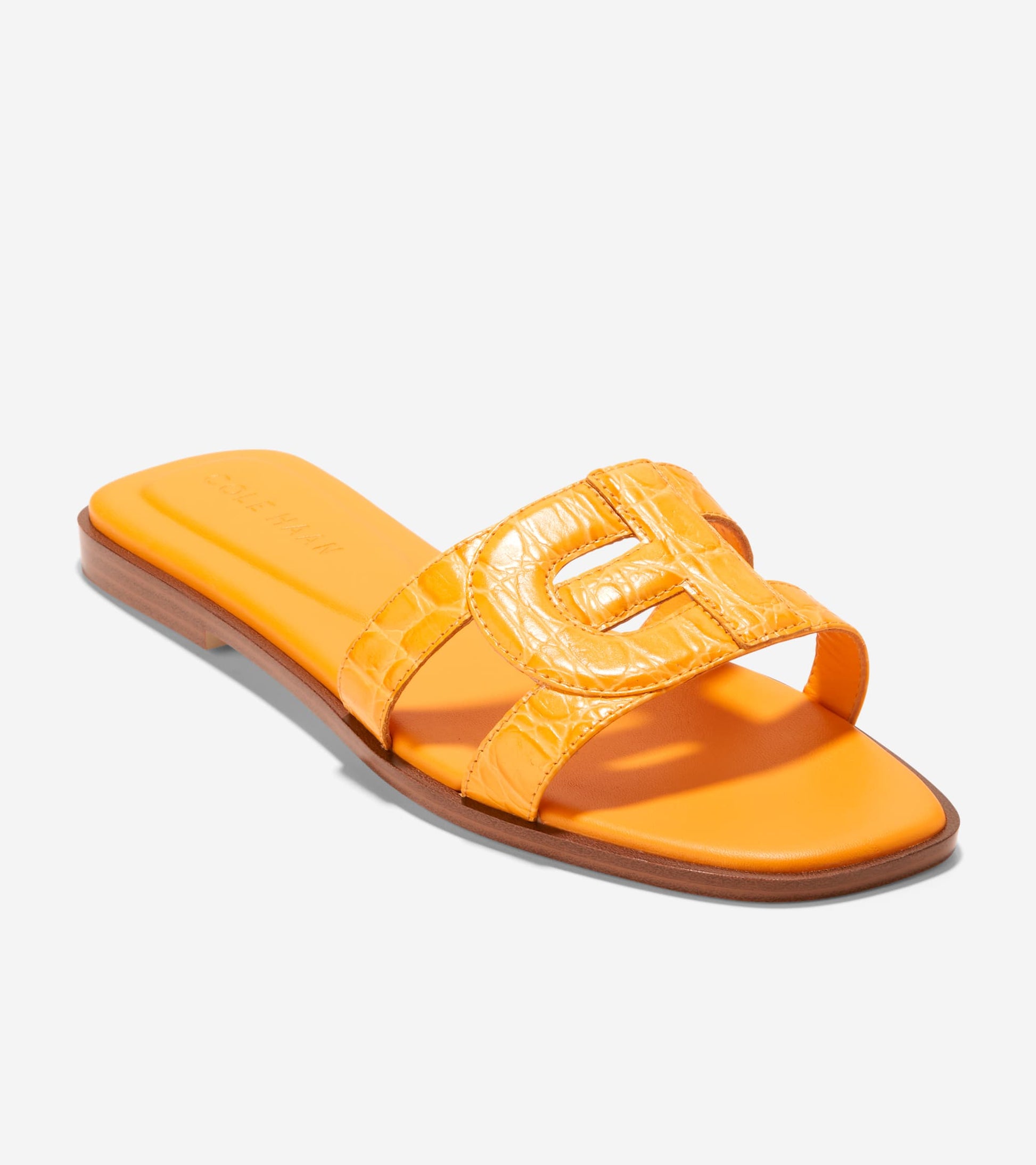 W30555:SAFFRON CROC PRT LTR