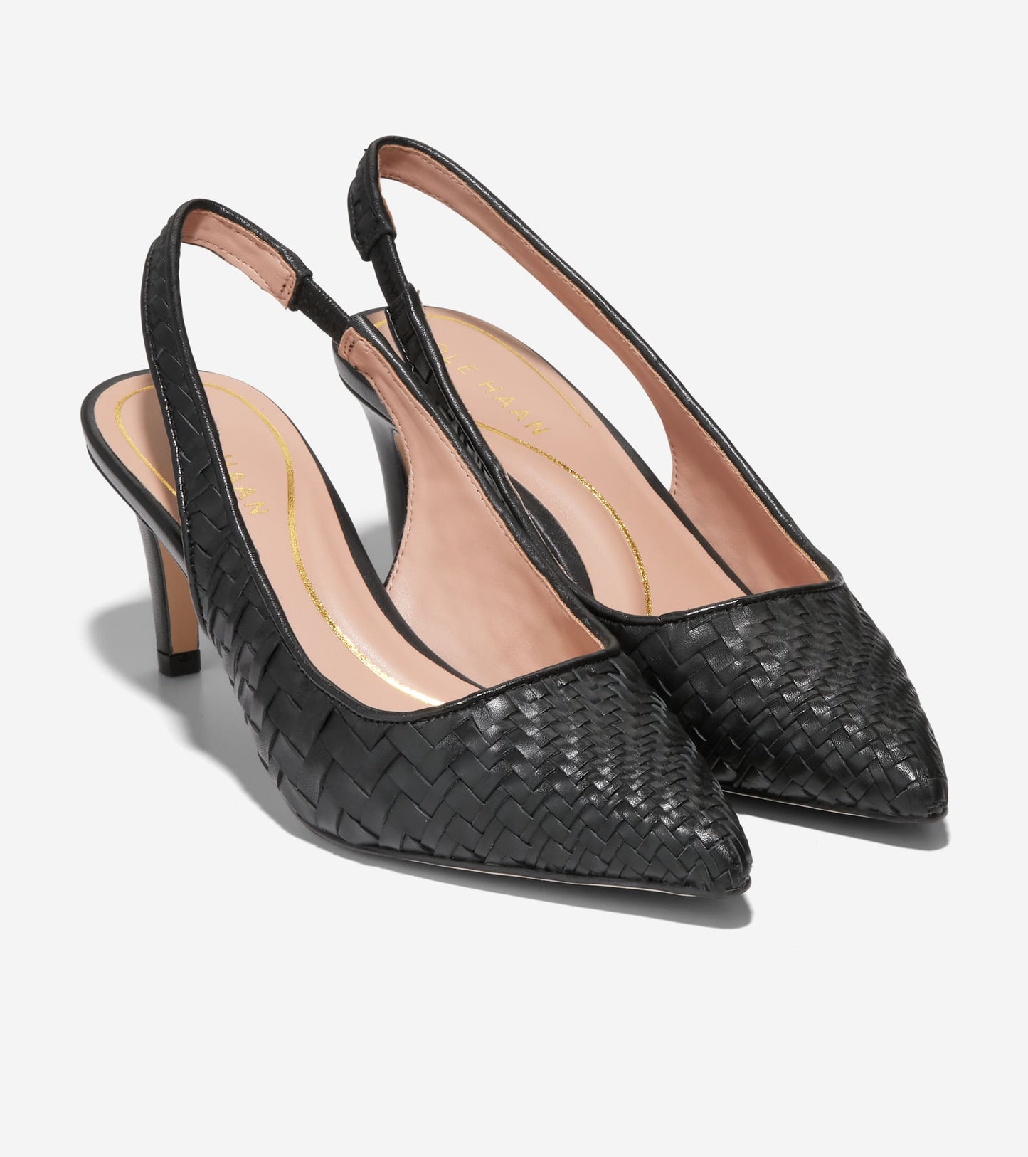 W29206:BLACK WOVEN LTR