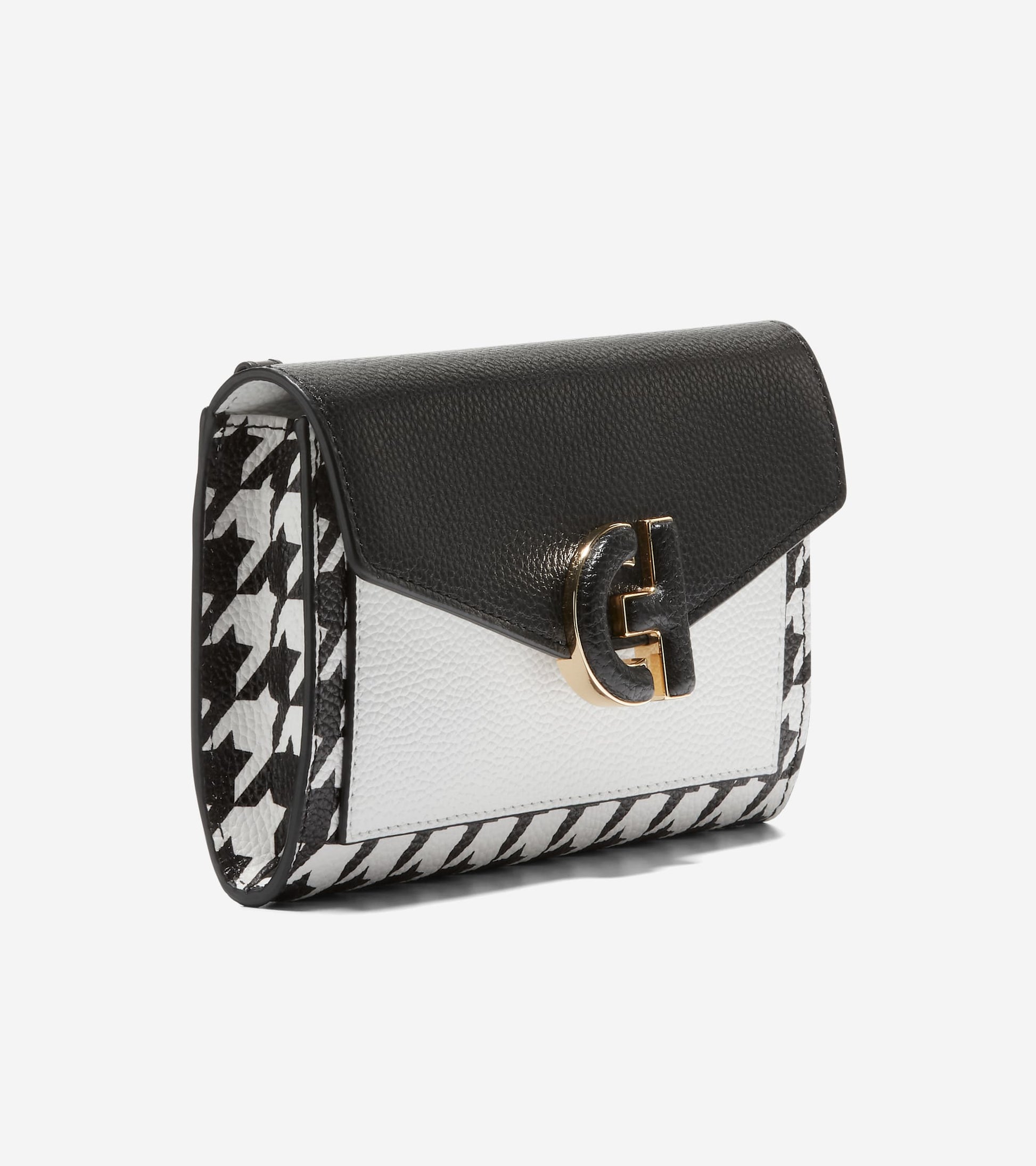 U06833:BLACK&WHITE HOUNDSTOOTH/ OPTIC WHITE/ BLACK:0000