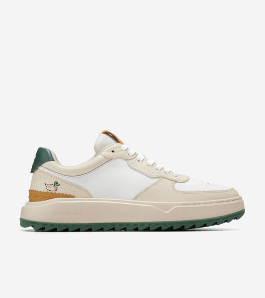 Cole Haan GrandPro Crew Golf Shoes White Ivory Green Duck C38126 Mens 10 1/2 Men main image 2