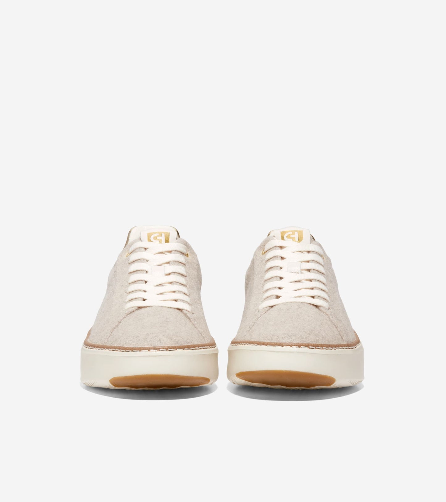 W29760:OATMEAL WOOL/GOLD METALLIC