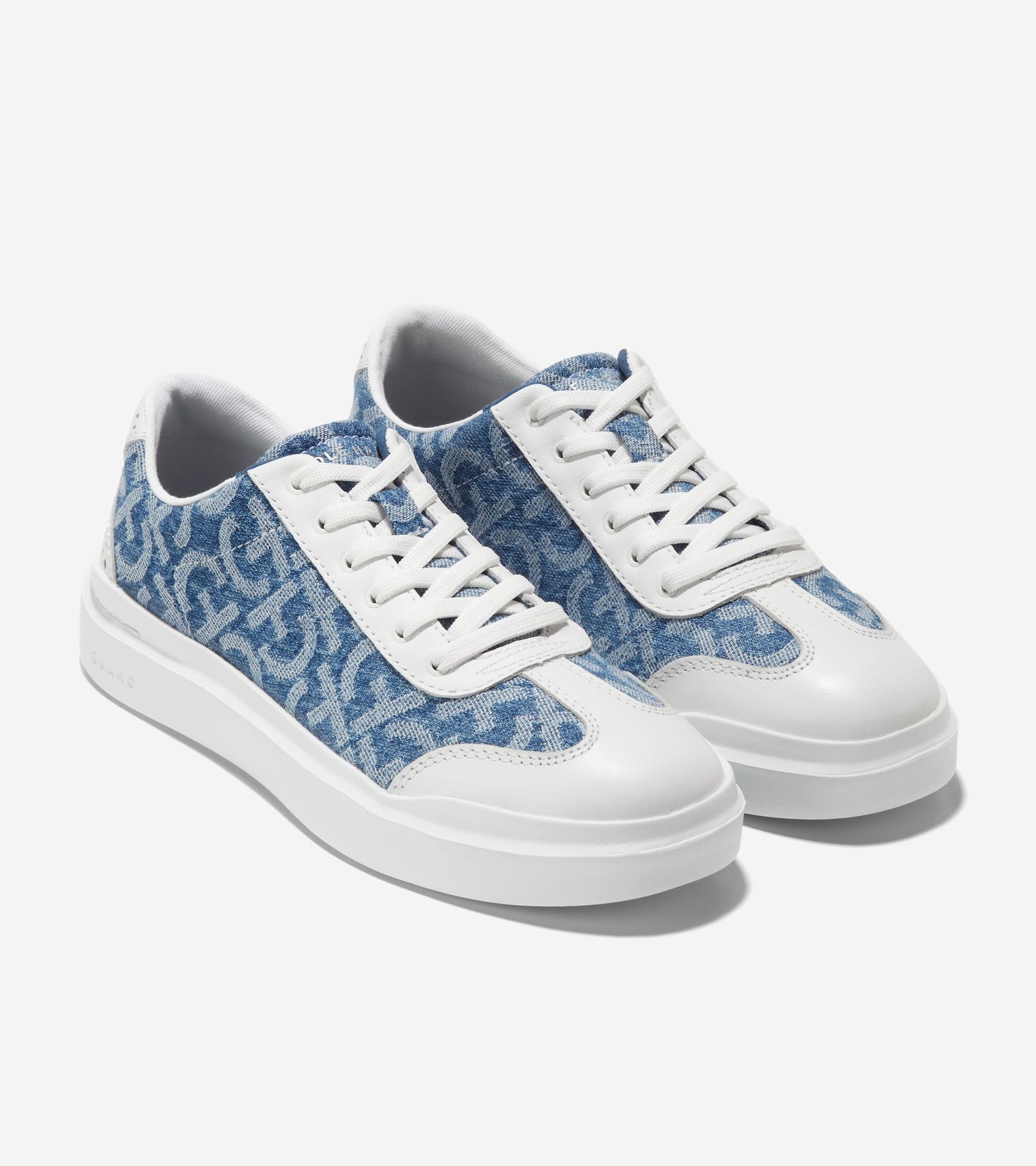 W28826:CH MONOGRAM DENIM JACQUARD/OPTIC WHITE